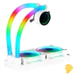 خنک کننده مایع پردازنده فاطر مدل Fater FW-240R2W1 White - Image 2