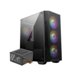 کیس و پاور گیمینگ ام اس آی MAG FORGE M100A + MAG A500N-H